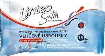 Hygienický ubrousek Linteo Satin Vlhčené ubrousky antibakteriální 15 ks