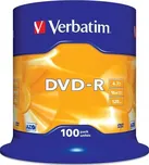 Verbatim DVD-R 16x DatalifePlus 100ks…