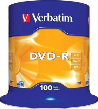 Verbatim DVD-R 100 ks (43549)