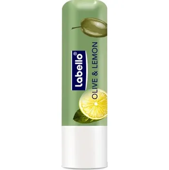 Péče o rty Labello balzám na rty Pure & Natural Olive & Lemon 4,8 g