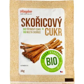 Cukr Amylon Skořicový cukr třtinový Bio 20 g