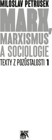 Texty ze sociologie