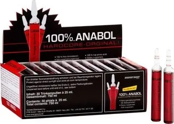 Aminokyselina EnergyBody 100% Anabol 30 ampulí