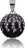 CRYSTAL STONE Stříbrný přívěsek s krystaly Swarovski Crystallis Black