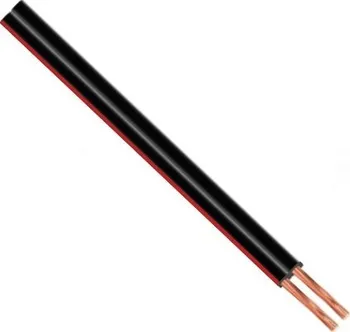 Průmyslový kabel CYH 2x0,5 ČR Kabel V03VH-H 2x0,5 mm - černorudý