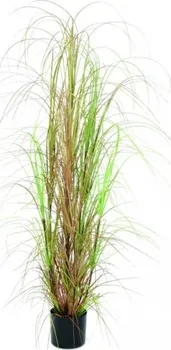 Umělá květina Trs okrasné trávy v květináči, 150cm