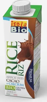 Rostlinné mléko Rýžový nápoj s vápníkem a kakem ISOLA BIO 250 ml