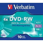 Verbatim DVD-RW jewel case 10 4.7GB 4x