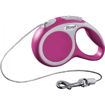 Vodítko pro psa Flexi Vario XS 3m/8kg, růžové
