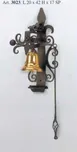 Kovaný zvonek na zeď model 3023