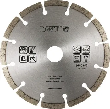 Pilový kotouč DWT diamantový segmentovaný kotouč 125 mm (kámen)