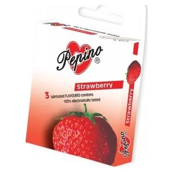 Kondom Pepino Aroma jahoda 3 ks