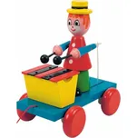 Woody Tahací klaun s xylofonem