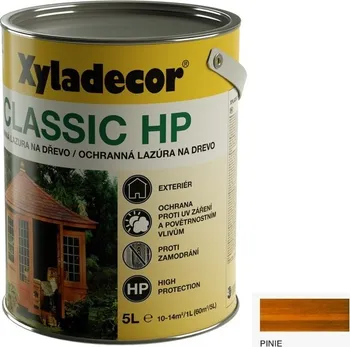 Lak na dřevo Xyladecor Classic HP 5 l pinie