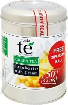 Čaj Čaj Cuida Te sypaný zelený Smetanové jahody 100g