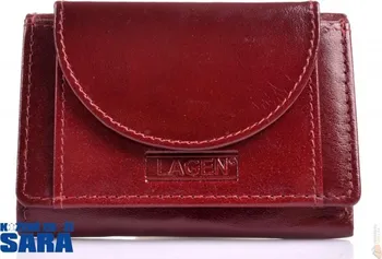 Peněženka Lagen Malá kožená peněženka W 2030 red
