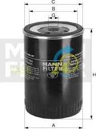 Palivový filtr Filtr palivový MANN (MF WDK940/8)