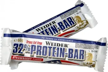 Weider 32% Protein Bar - 60 g, tyčinka borůvka muffin