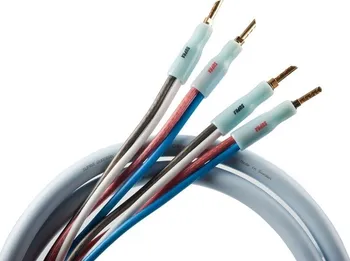 Audio kabel Supra Quadrax Set 2 x 4.0 Singlewire CombiCon 2 m 