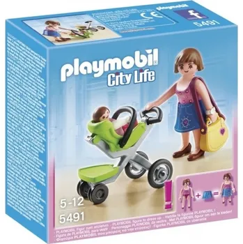 Stavebnice Playmobil Playmobil 5491 Maminka na nákupu