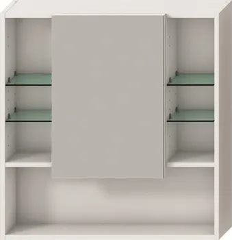 Koupelnový nábytek Jika LYRA Zrcadlová skříňka 80x77,5cm, bílá 4.5325.1.038.304.1