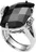 OLIVER WEBER Stříbrný prsten s krystaly Swarovski Oliver Weber Swing 7717-BLU