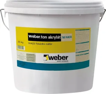 Fasádní barva Weber ton akrylát 5kg