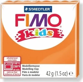 Modelovací hmota Modelovací hmota STAEDTLER FIMO KIDS 42g - oranžová