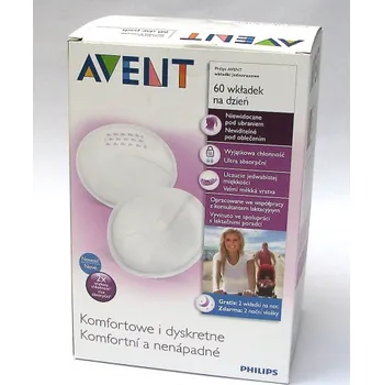 Vložka do podprsenky Avent prsní vložky jednorázové denní , 30 ks