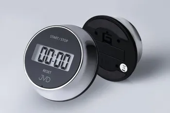 Kuchyňská minutka Luxusní černo - stříbrná digitální minutka JVD DM40 
