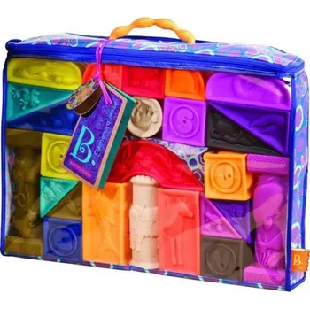 Hračka pro nejmenší B.Toys Kostky Elemnosqueeze
