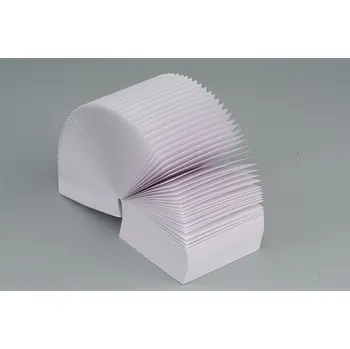 Samolepící bloček Záznamní kostky bílé 9 cm x 9 cm x 4,5 cm lepená vazba