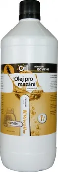 Minerální olej Riwall pro mazání řetězů a lišt (1 l)