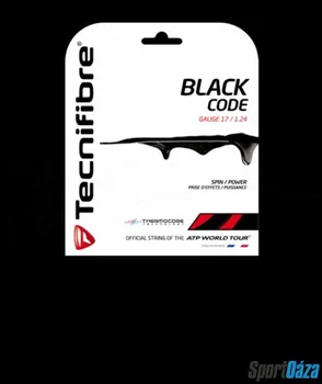 Tenisový výplet Tecnifibre Black Code 1,28 mm (12m)