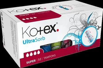 Hygienické tampóny KOTEX Tampons Ultra Sorb Super (32 ks) 