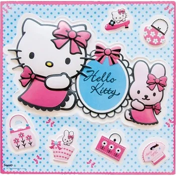 Samolepící dekorace Decofun DD-09134 Hello Kitty 29 x 28 cm