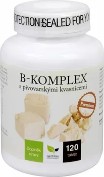 Natural Medicaments B-komplex s pivovarskými kvasnicemi 120 tbl.