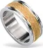Prsten TRIBAL Prsten z chirurgické oceli RSS424-ROSEGOLD