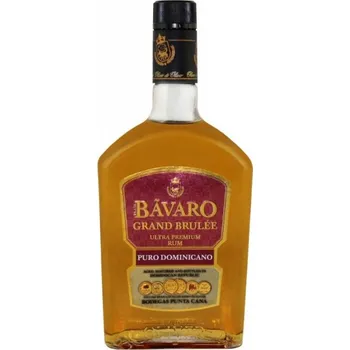 Rum Bavaro Grand Brulée 38% 0,7 l