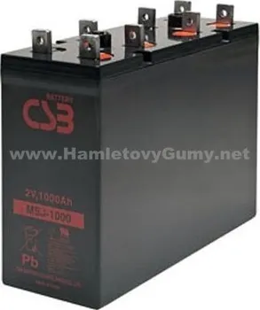 Záložní baterie Záložní akumulátor CSB MSJ1000 (2V 1000Ah 6000A)
