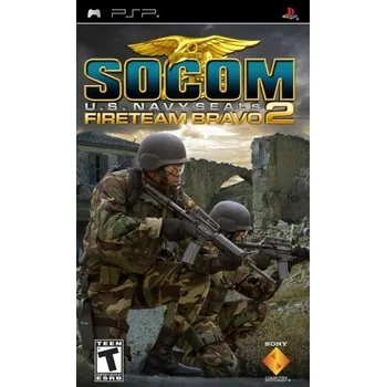 Hra pro starou konzoli SOCOM: U.S. Navy SEALs Fireteam Bravo 2 PSP