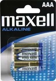 Článková baterie MAXELL Alkalické tužkové baterie LR03 4BP 4xAAA (R03) 35009646