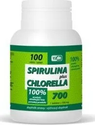Superpotravina Virde Spirulina plus Chlorella tbl. 100