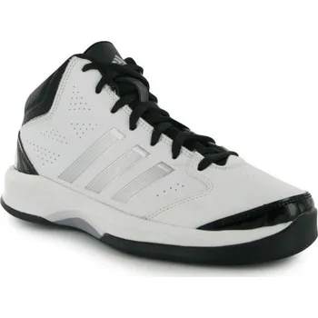 Dětská sálová obuv adidas Isolation Junior Basketball Shoes Black/White