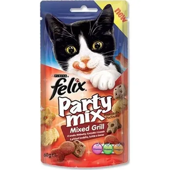 Felix Party Mix Mixed Grill 60 g Pamlsek pro kočku Felix Party Mix Mixed Grill 60 g