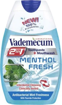 Zubní pasta Vademecum 2v1 Menthol Fresh 75ml zubní pasta