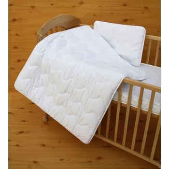 přikrývka Scarlett Set přikrývka + polštář 90 x 120, 60 x 40 cm bílý