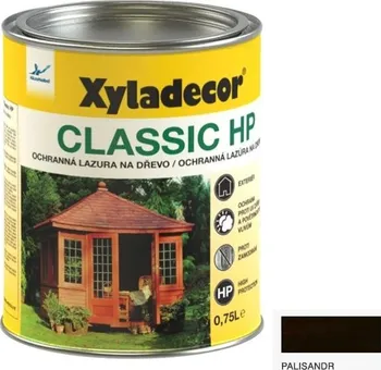 Lak na dřevo Xyladecor Classic HP Palisandr 0.75l