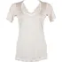 Dámské tričko Dámské hedvábné tričko CHANGE Silk Knit with Lace Ivory