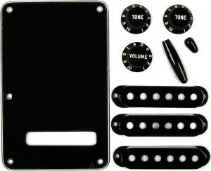 Sada pro stratocaster Fender Stratocaster Accessory Kit, Black